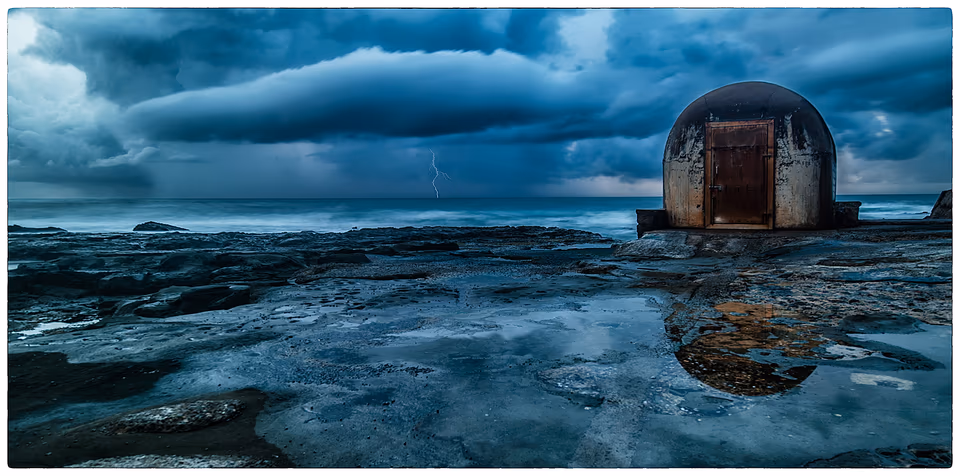 Pump house lightning