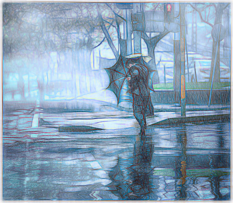North Sydney umbrella electric