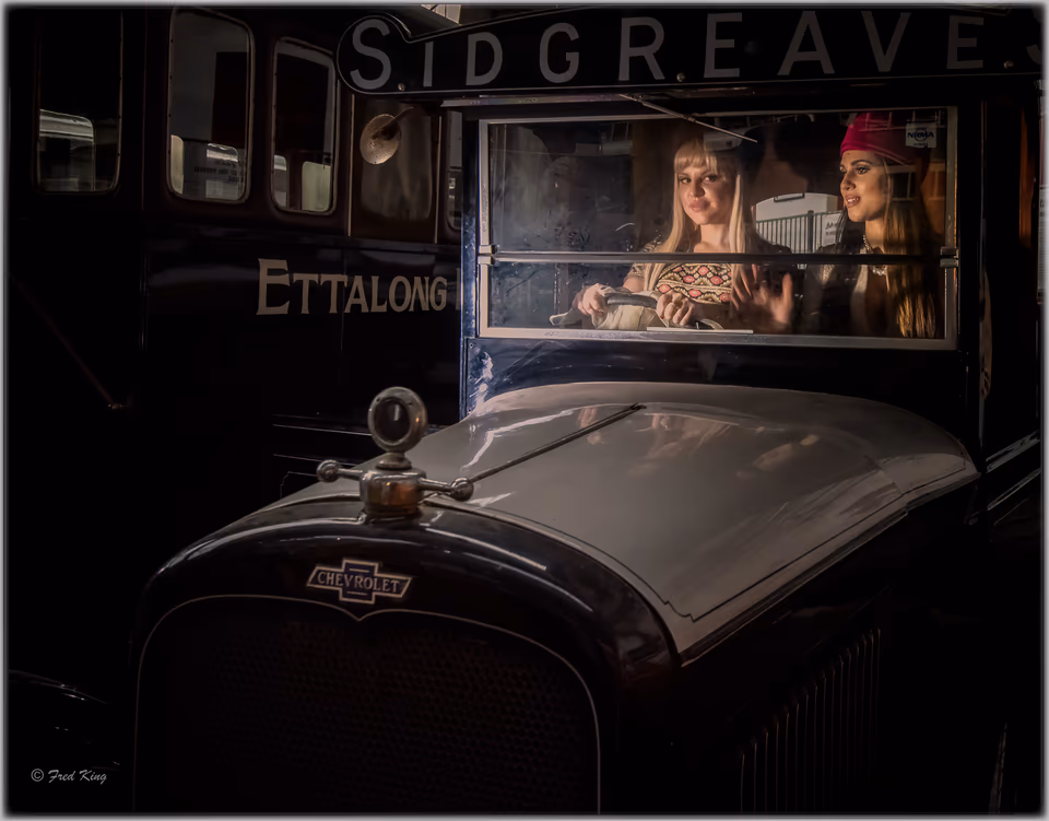 Retro, photograph by Fred King
