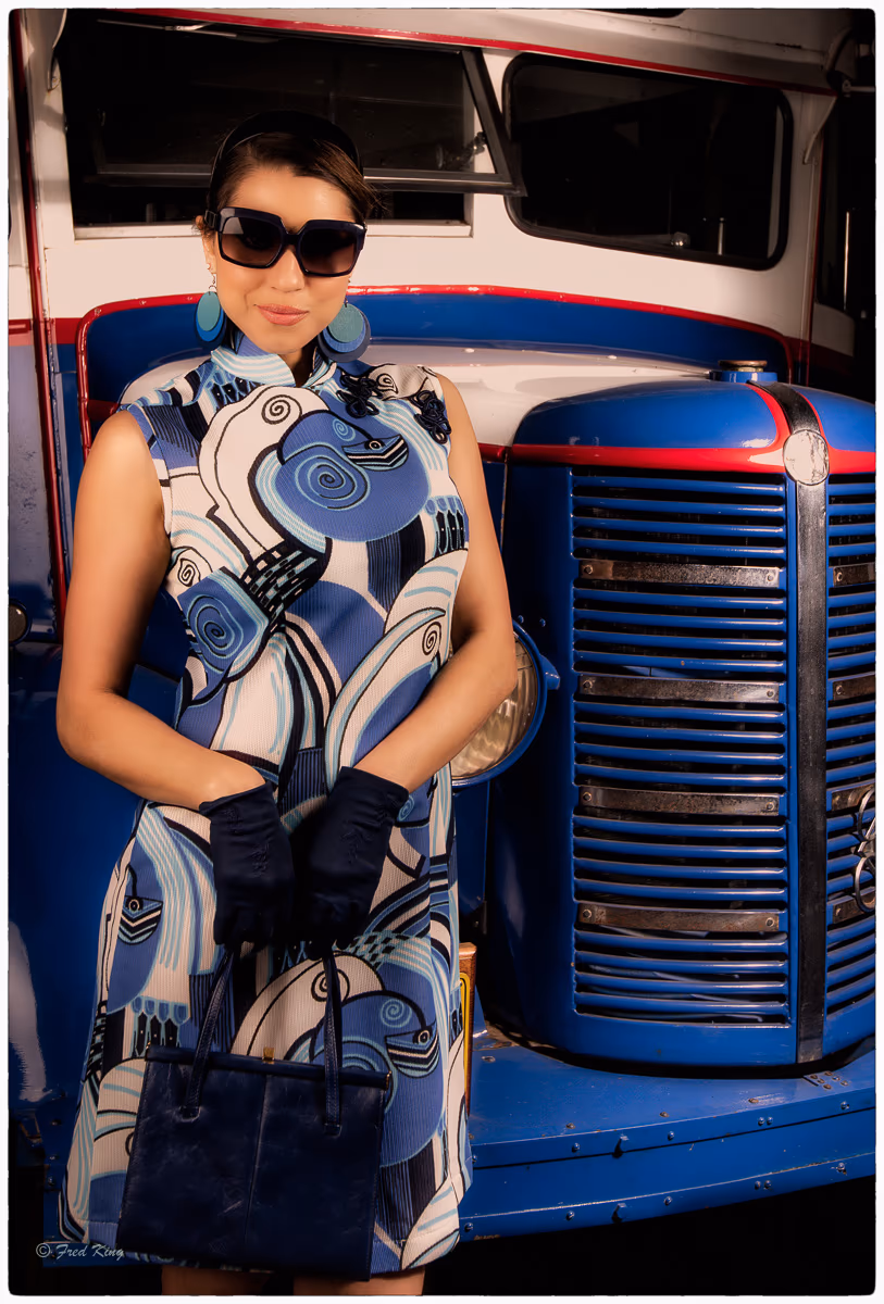 Retro, photograph by Fred King
