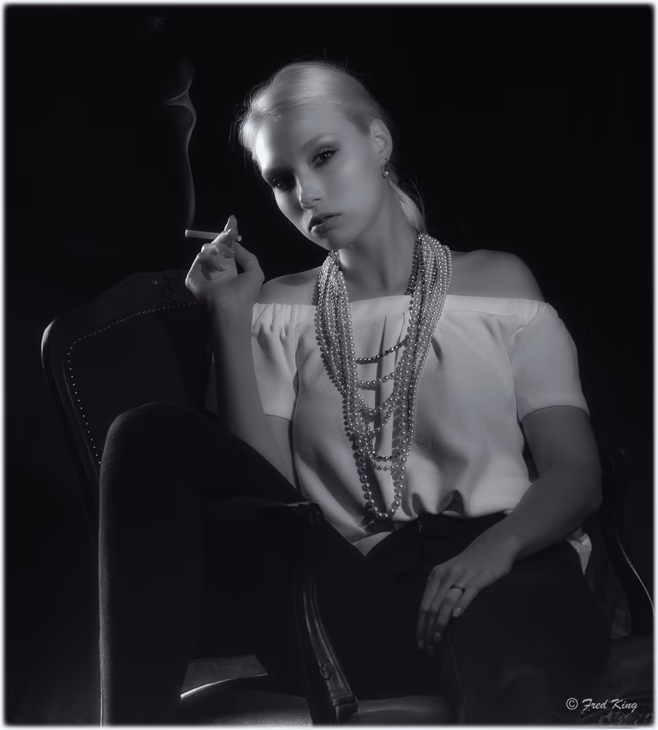 Portraits & Studio, photograph by Fred King