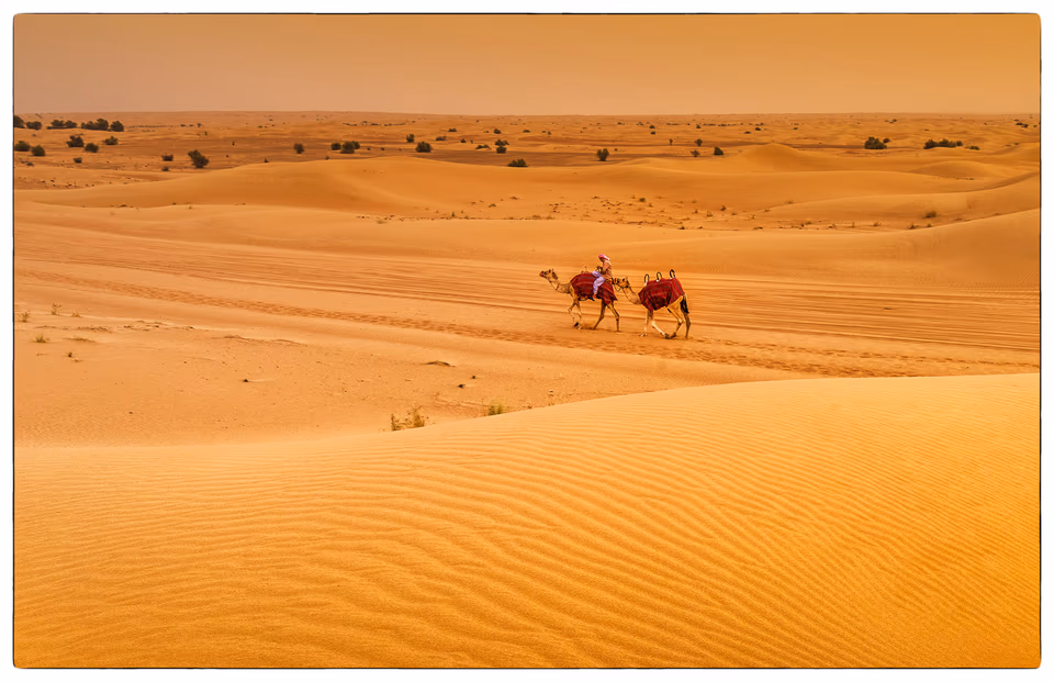 Camel Rider - Dubai Desert