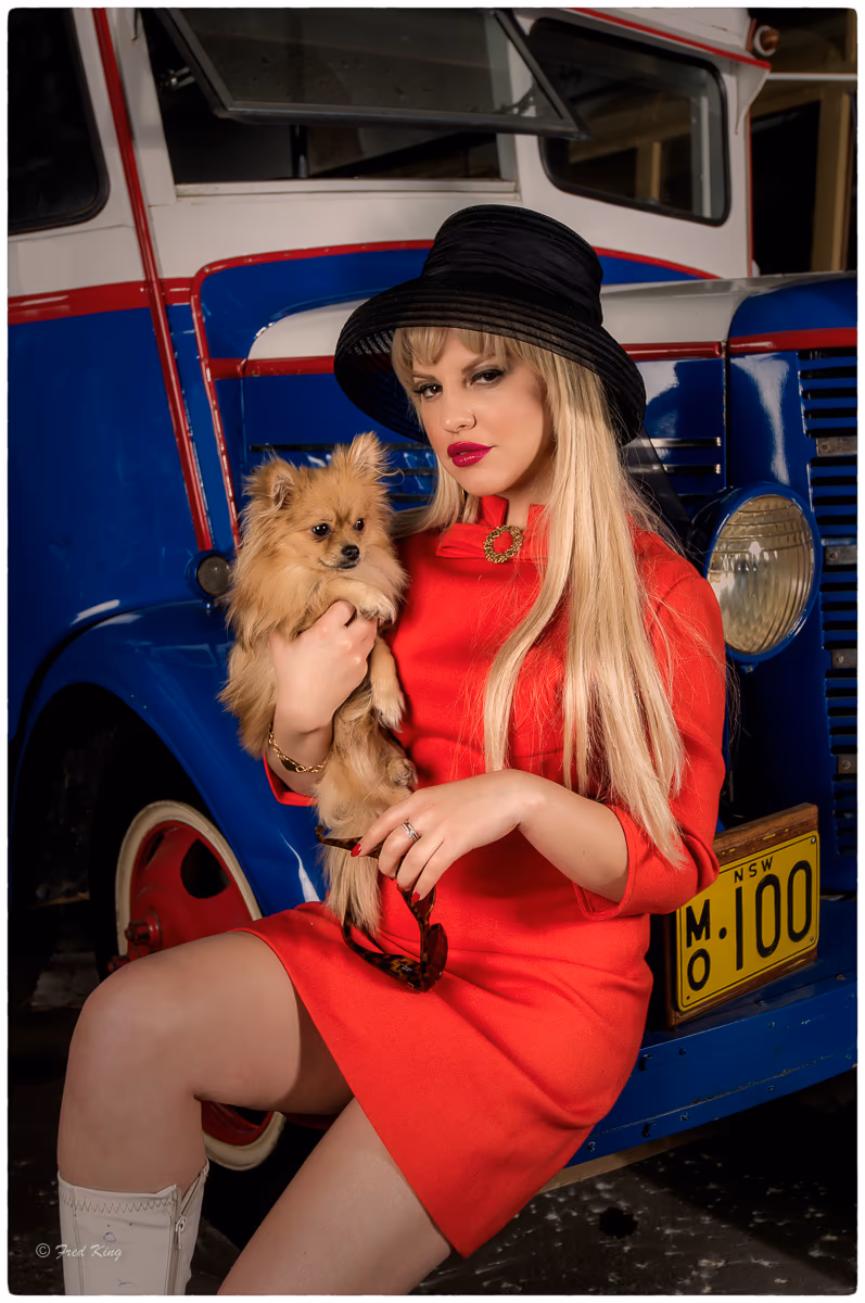 Retro, photograph by Fred King