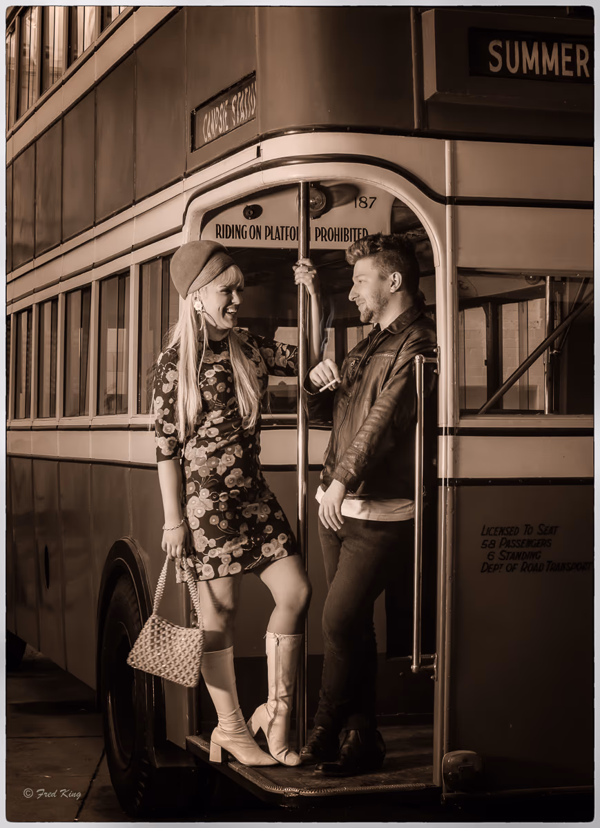 Retro, photograph by Fred King