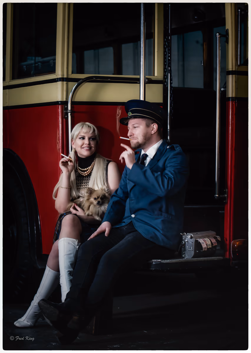 Retro, photograph by Fred King