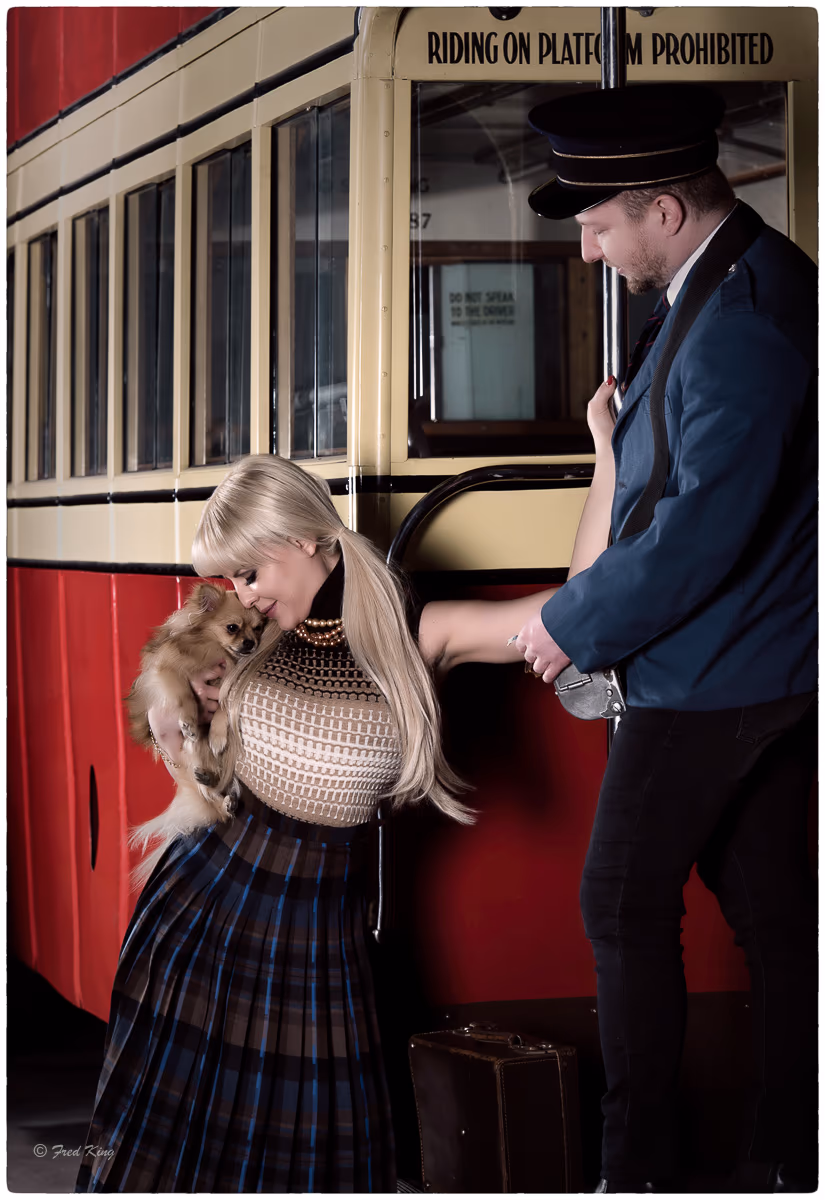 Retro, photograph by Fred King