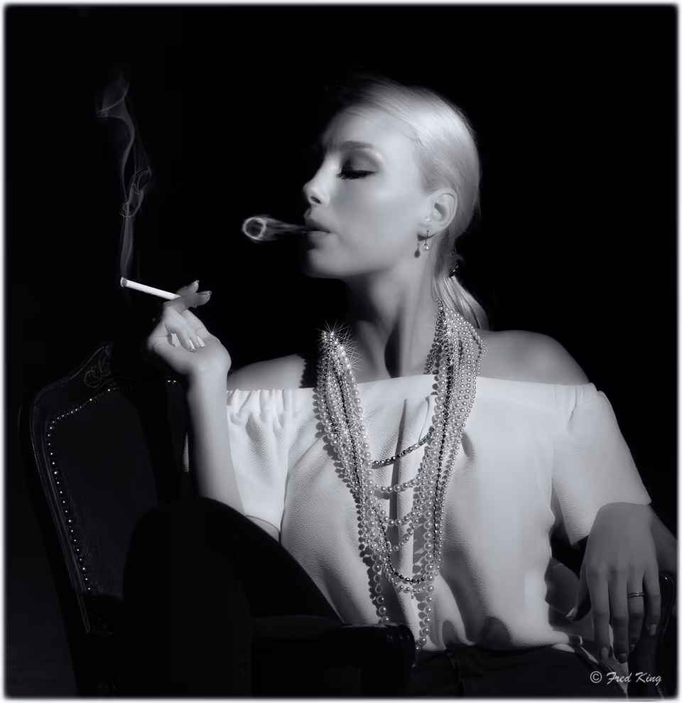 Portraits & Studio, photograph by Fred King