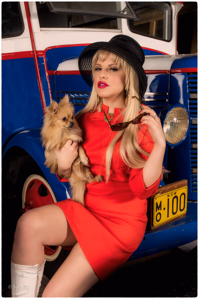 Retro, photograph by Fred King