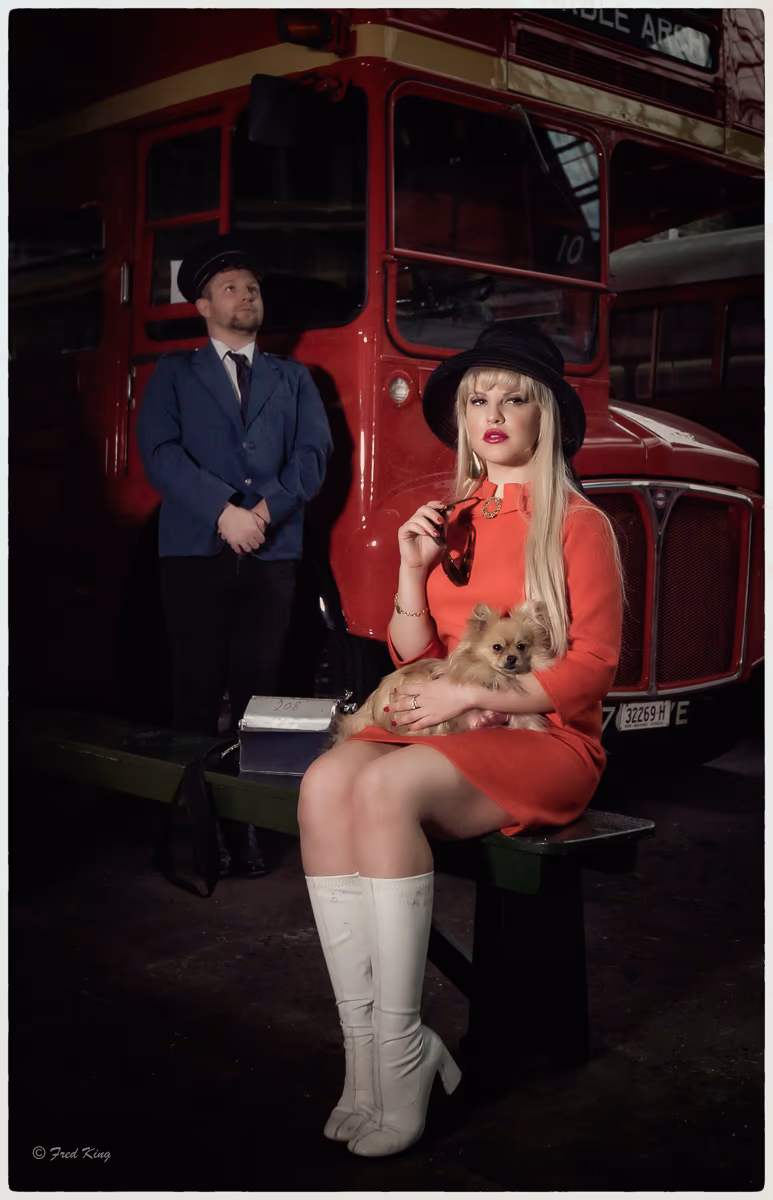 Retro, photograph by Fred King