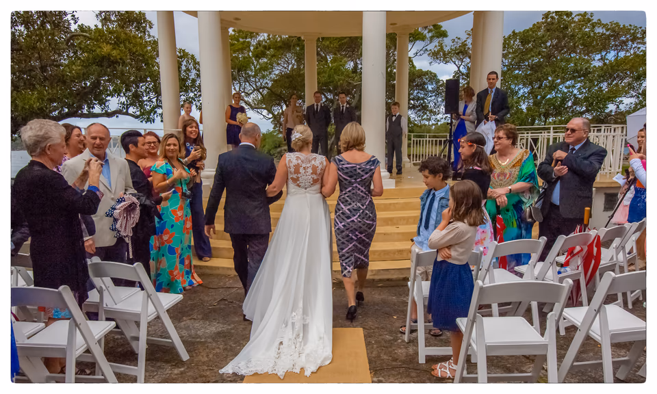 Weddings, photograph by Fred King