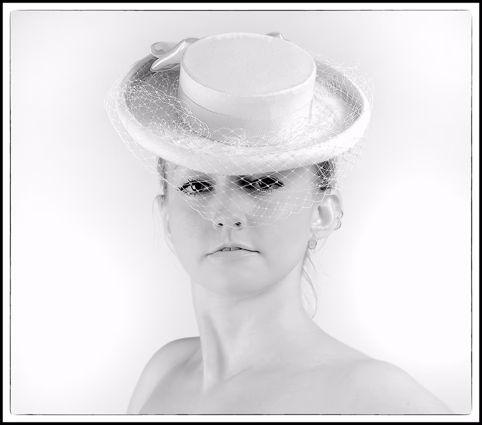 Helen Hat veil