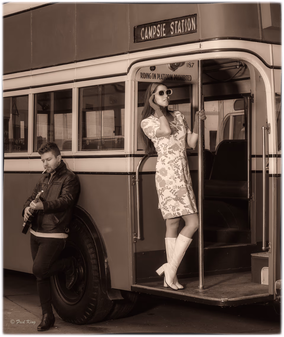 Retro, photograph by Fred King