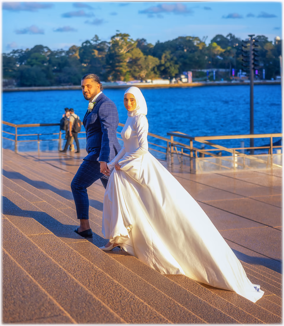 Weddings, photograph by Fred King