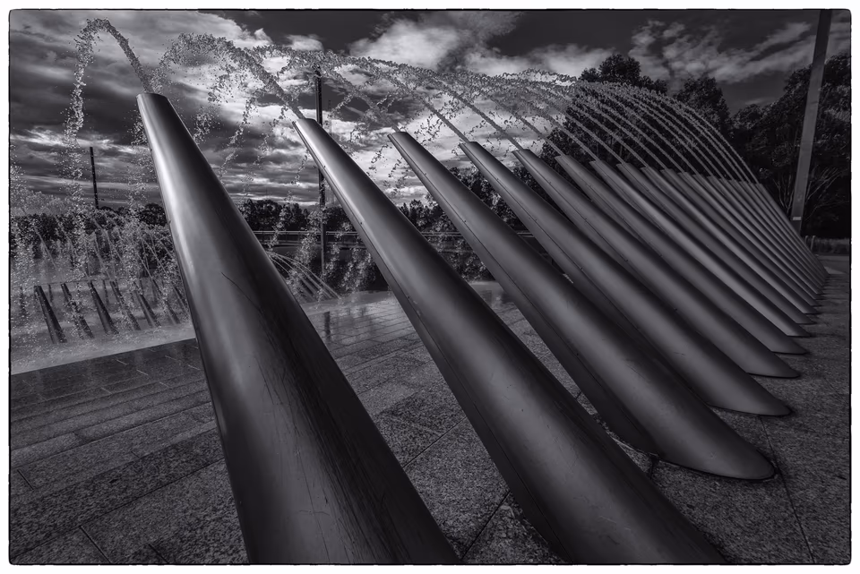 Olympic Park fountain