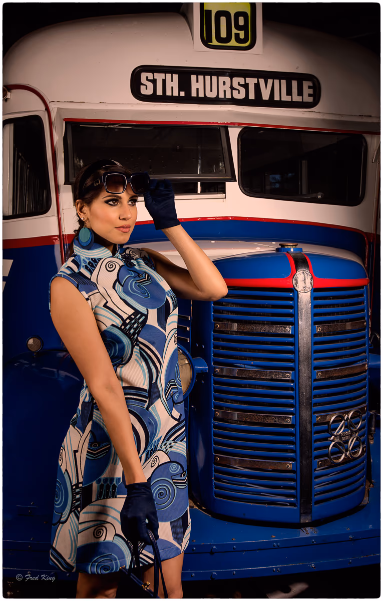Retro, photograph by Fred King