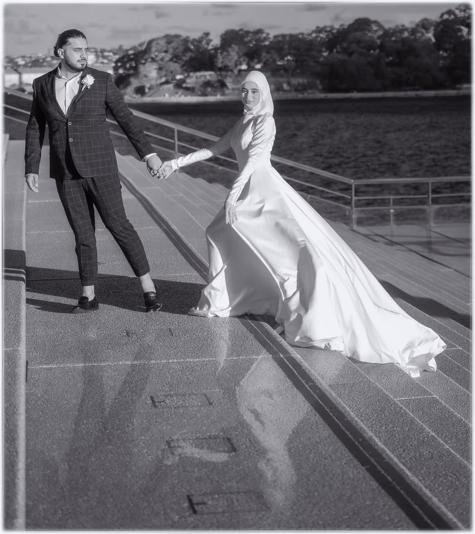 Weddings, photograph by Fred King