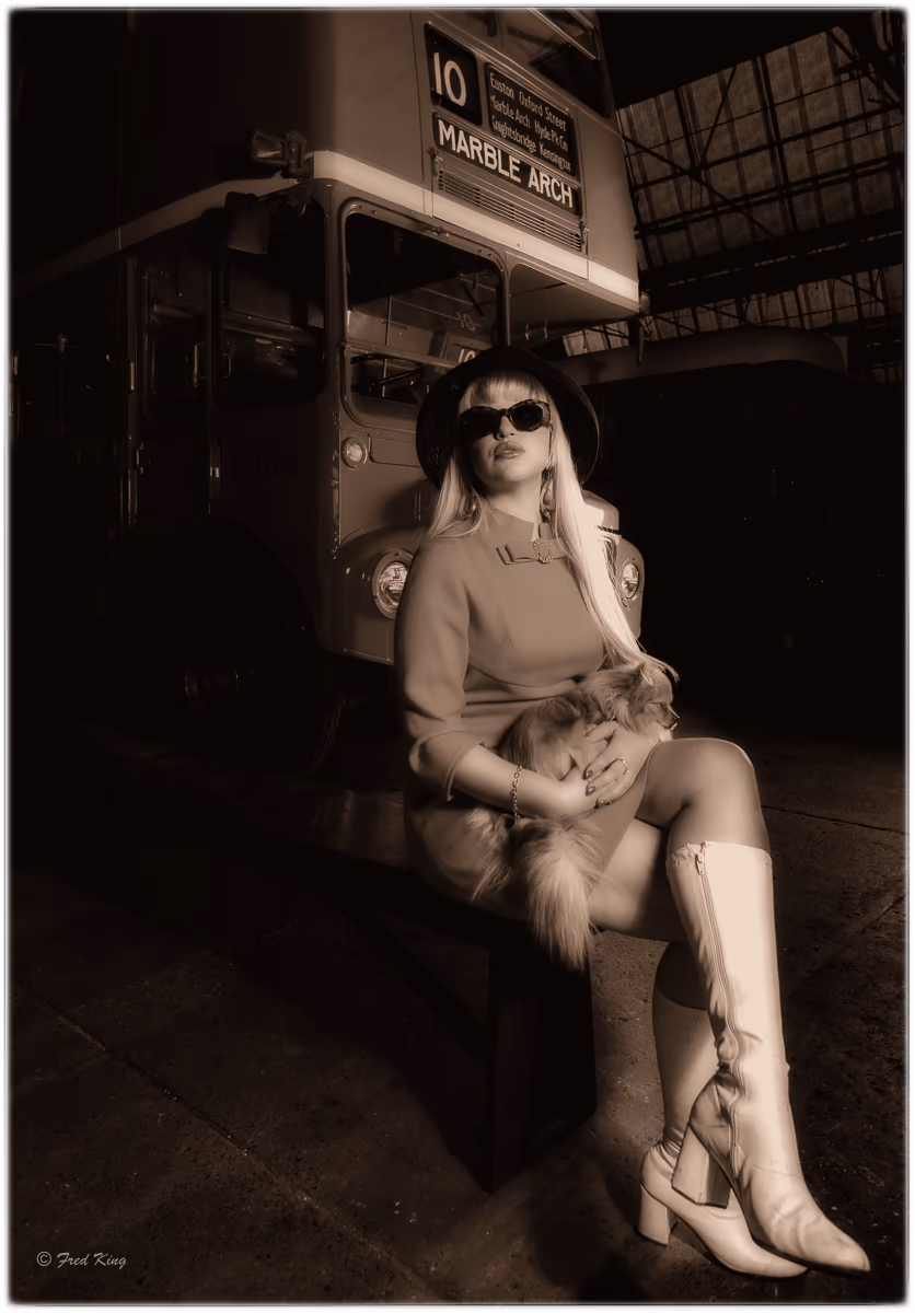 Retro, photograph by Fred King