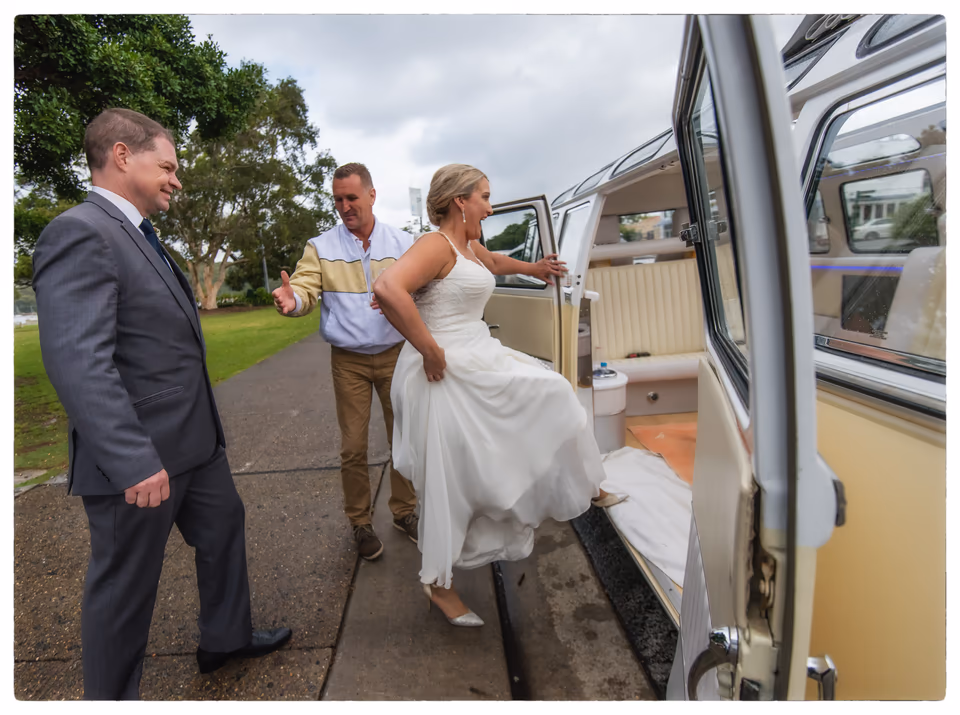 Weddings, photograph by Fred King