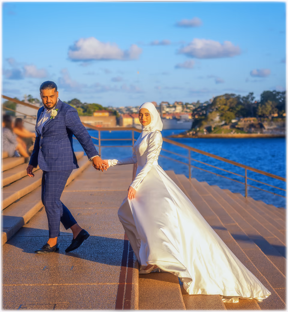 Weddings, photograph by Fred King