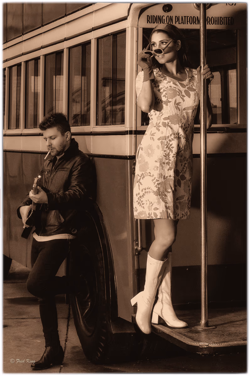 Retro, photograph by Fred King