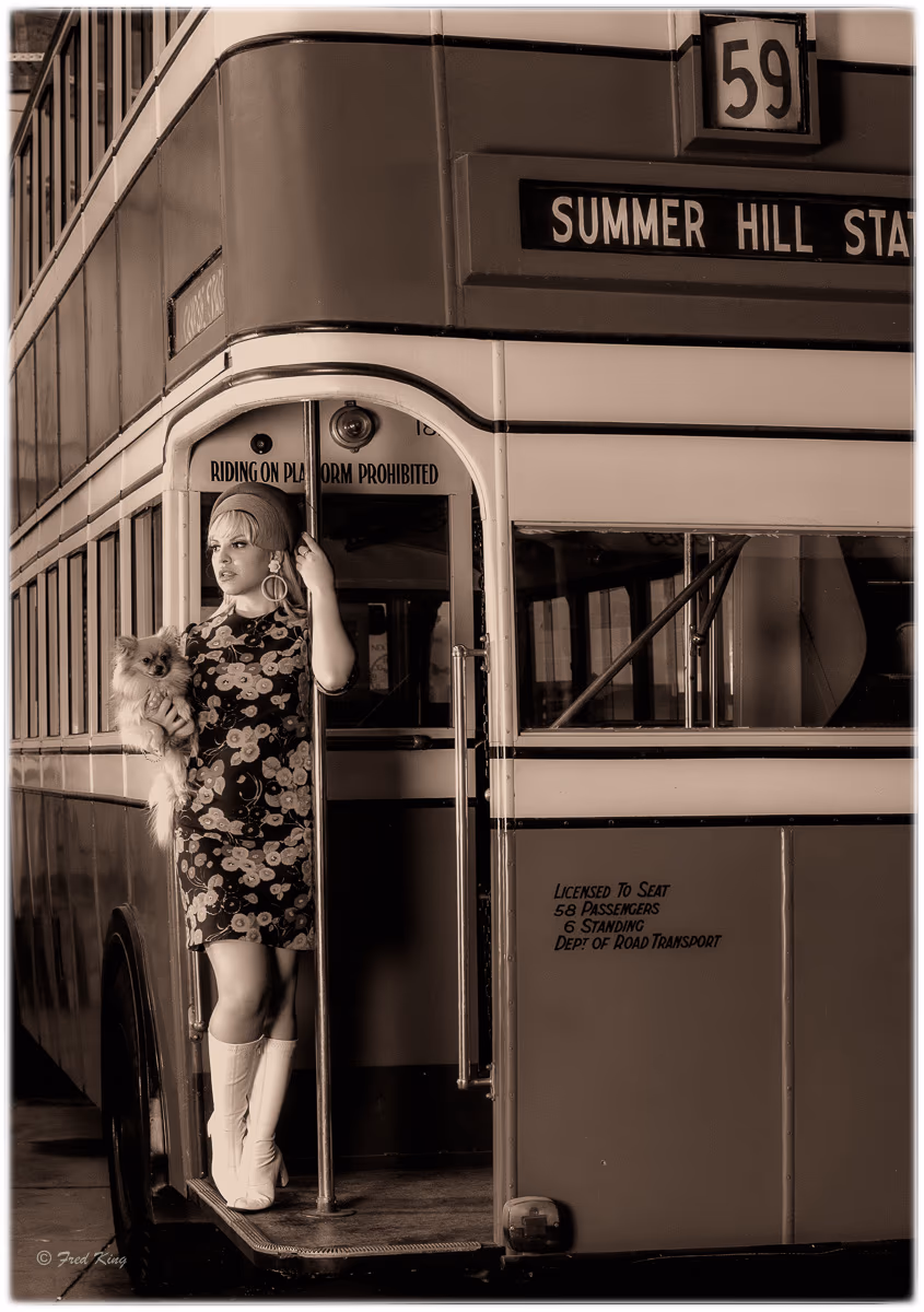 Retro, photograph by Fred King