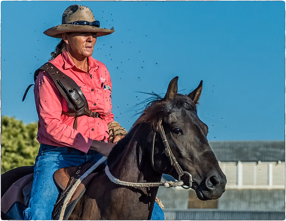 Drover and entourage