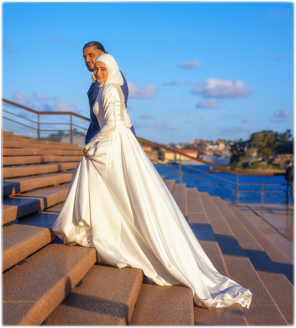 Weddings, photograph by Fred King