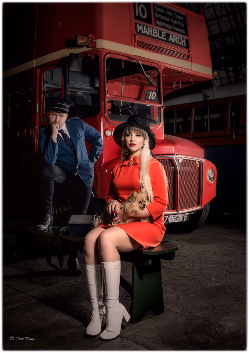 Retro, photograph by Fred King