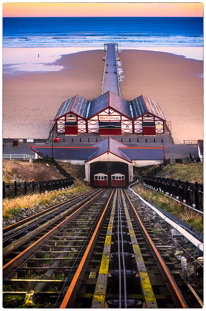 Saltburn Cliff Lift & Pier