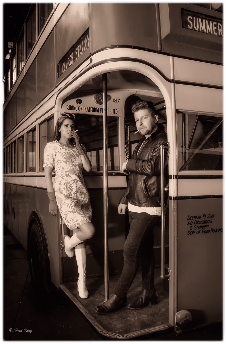 Retro, photograph by Fred King