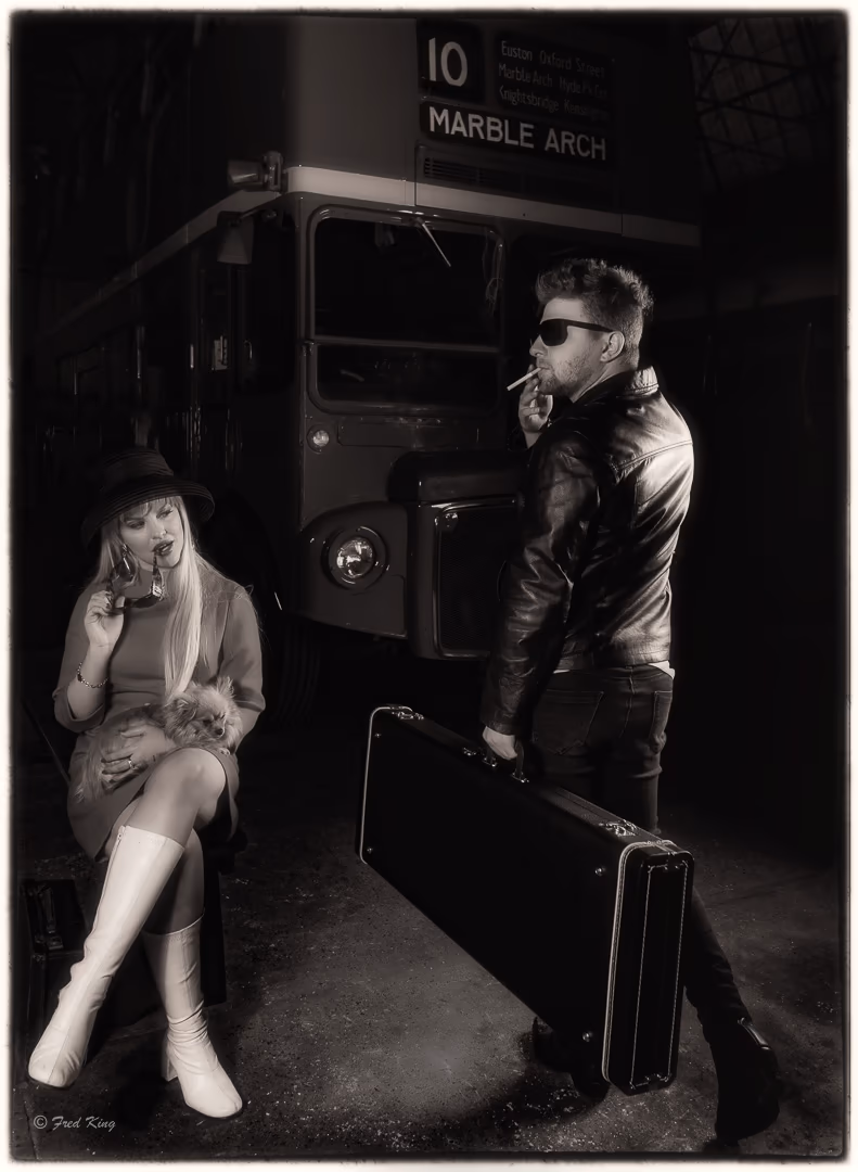 Portraits & Studio, photograph by Fred King