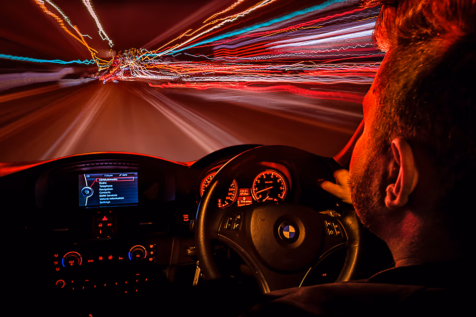 Kendall light trails