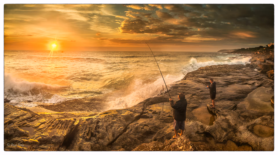 South Curl Curl fishermen