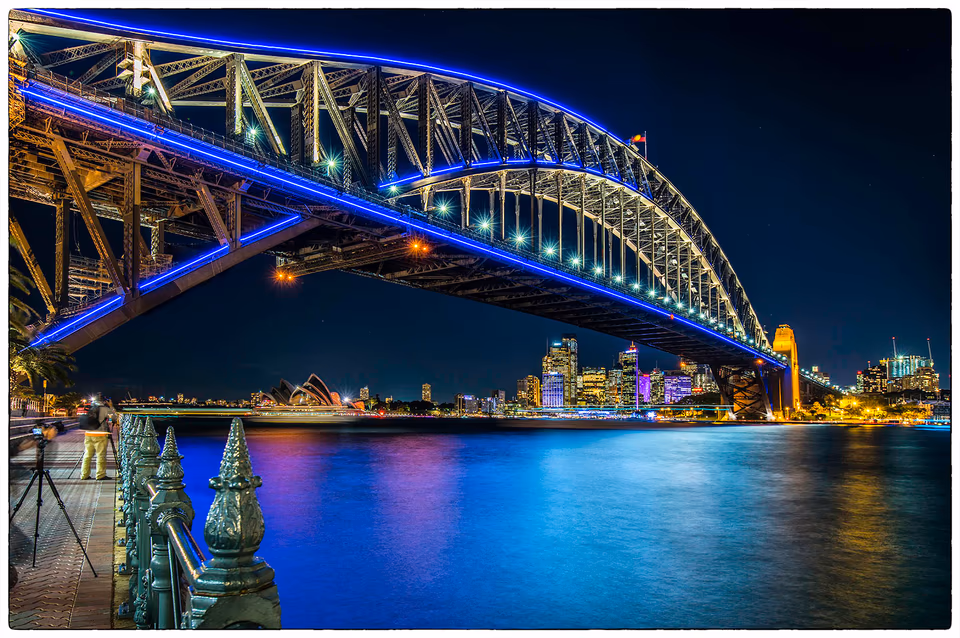 Harbour Bridge Vivid