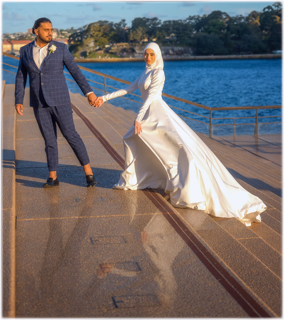 Weddings, photograph by Fred King