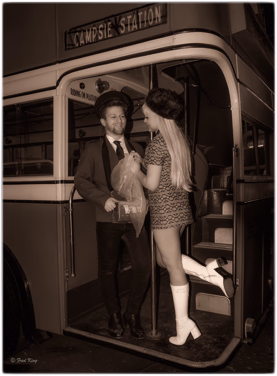 Retro, photograph by Fred King