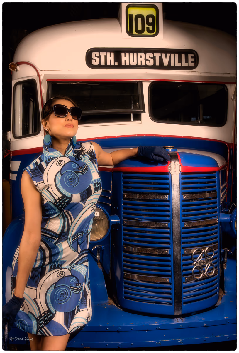 Retro, photograph by Fred King