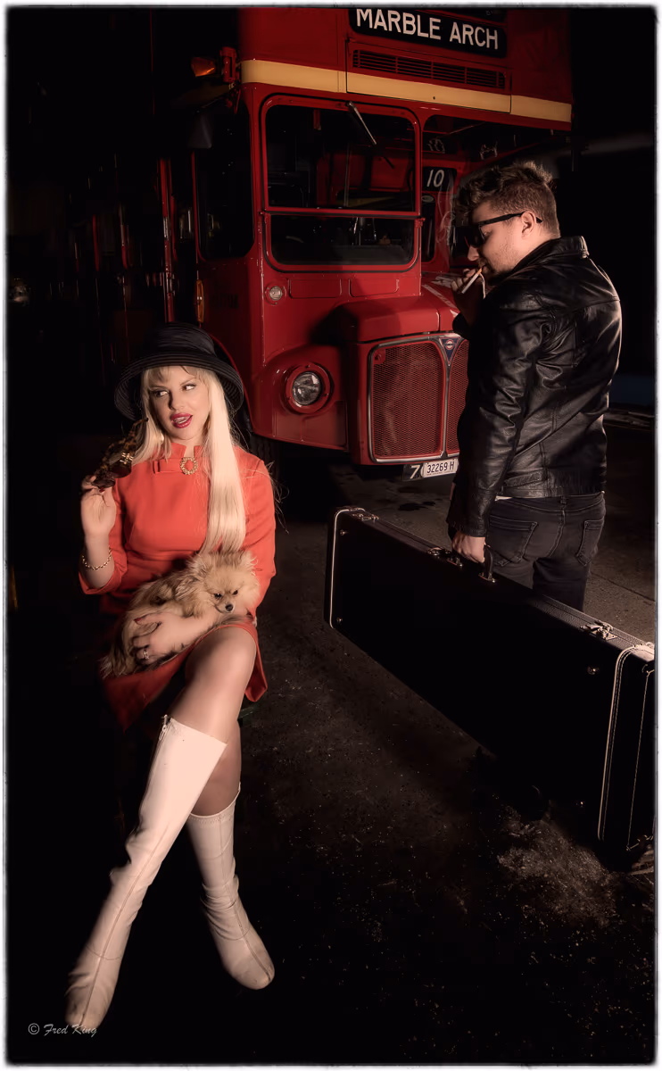 Retro, photograph by Fred King