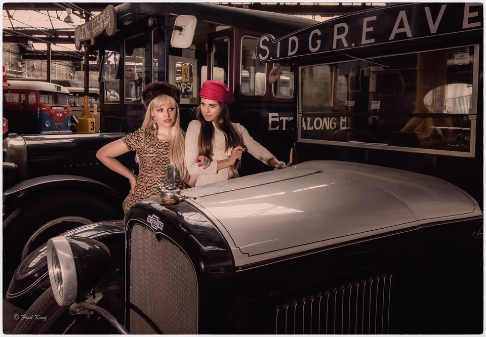 Retro, photograph by Fred King