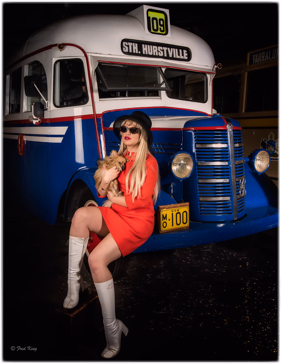 Retro, photograph by Fred King